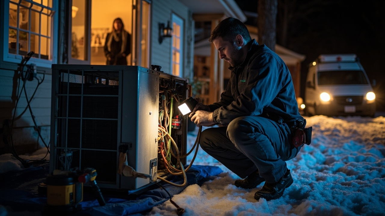 How Emergency Heat Pump Diagnostics Actually Work