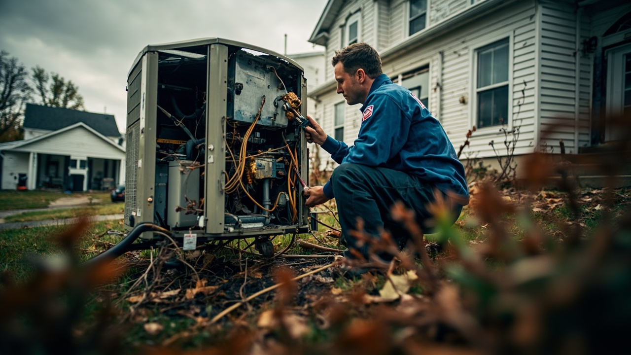 Storm Damage HVAC Repair in Indianapolis – Emergency Crews Dispatched Within 60 Minutes