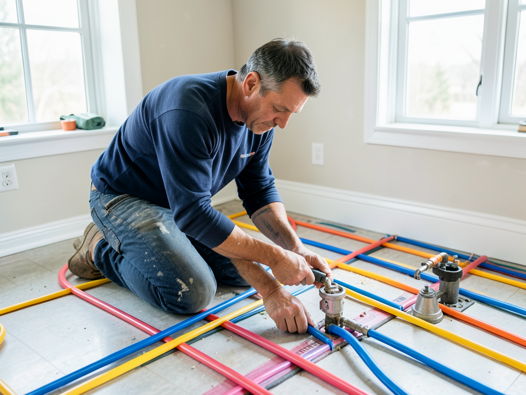 Deciding between radiant heating and forced air fo