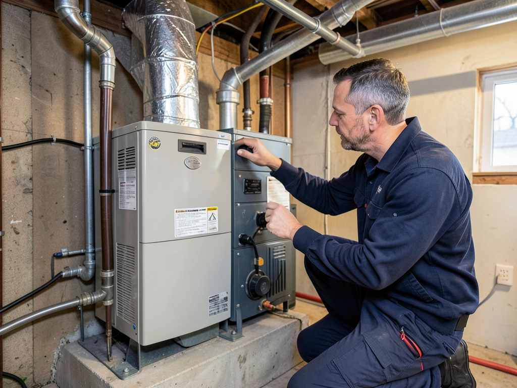 Professional whole home dehumidifier installation