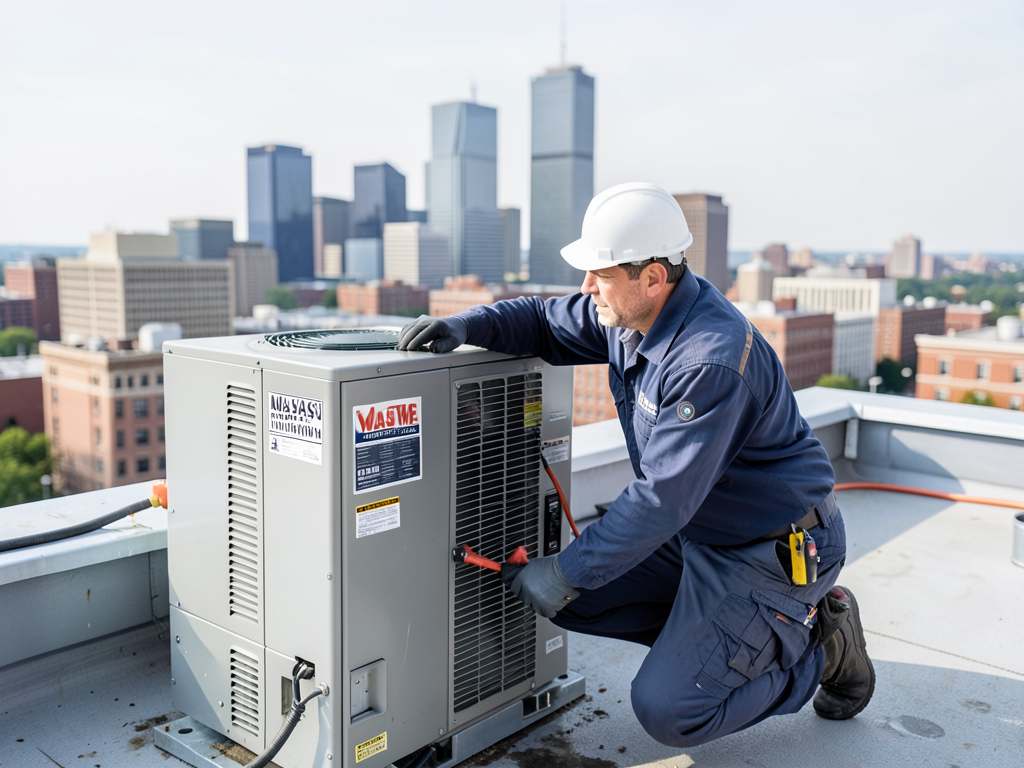 Reliable rooftop ac repair for condos and townhome