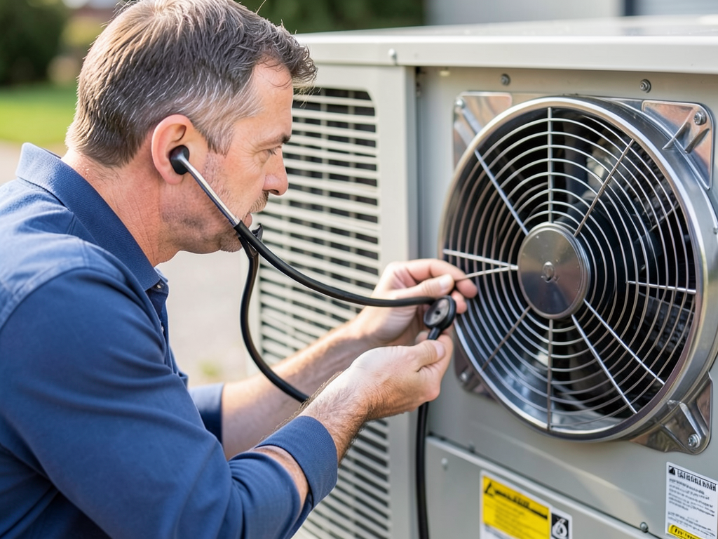 What that screeching sound from your outdoor ac un